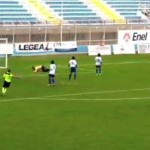 Akragas - Casertana, il gol di De Angelis