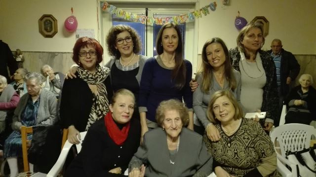 Compleanno di nonna Valentina, amici e parenti