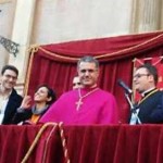 Don Corrado Lorefice nuovo vescovo di Palermo, piazza Pretoria