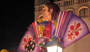 Carnevale di Acireale, Matteo Renzi