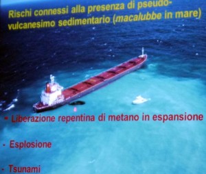 I rischi di una eslosione sottomarina emergente