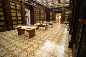 Immagine laterale della Mostra nella Lucchesiana