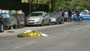Il corpo senza vita di Alessandro Bellante,