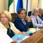 Commissione antimafia, audizione Crocetta accanto Rosy Bindi e Mariella Lo Bello
