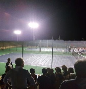 Inaugurazione stgrutture sportive Villaseta, campo tennis