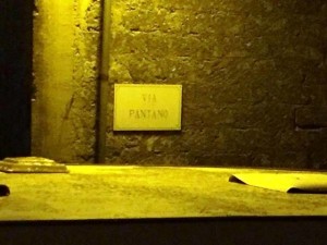 Il luogo del delitto, Via Pantano