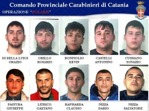 Operazione Polaris, lo spaccio, gli arrestati