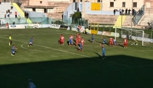 Siracusa  - Akragas, il secondo gol degli aretusei