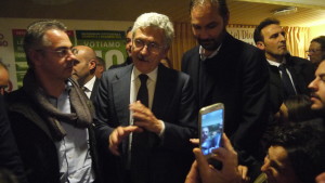 Massimo D'Alema ad Agrigento