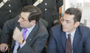 Il procuratore aggiunto, Ignazio Fonzo, e il sostituto procuratore, Luca Sciarretta
