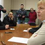 Conferenza stampa del sindaco Firetto e assessore Amico