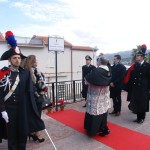 cerimonia di intitolazione della piazza di Caronia al Maresciallo Salvatore Giuffrida