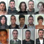 Gli arresatati dell'operazione Notte Bianca