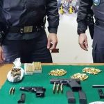 Armi e munizioni sequestrati dalla Gdf