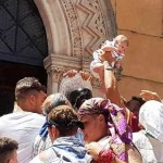Festa di San Calogero 2017: il santo e la bimba