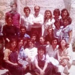 Gli alunni della V D nel 1978