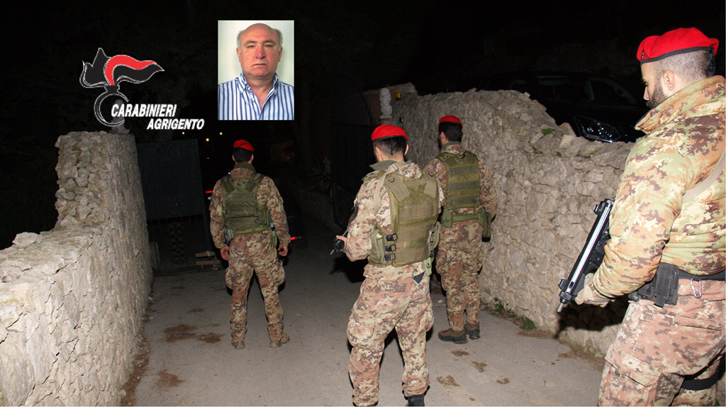 Operazione "Montagna" a Favara comanda Pasquale Fanara