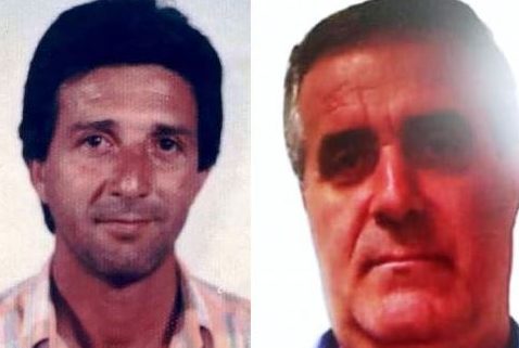 Diego Passafiume, la vittima e Filippo Sciara, l'arrestato,