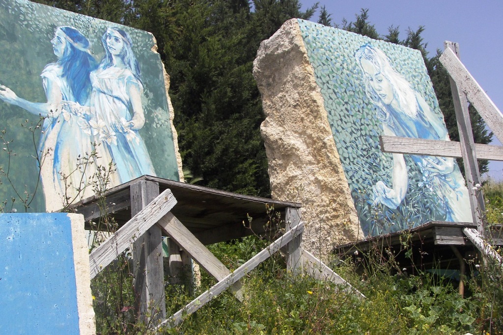 “La valle delle pietre dipinte” a Campobello di Licata