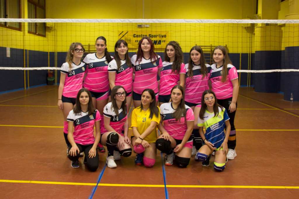 Pallavoliste del Centro sportivo Athena di Campobello di Licata