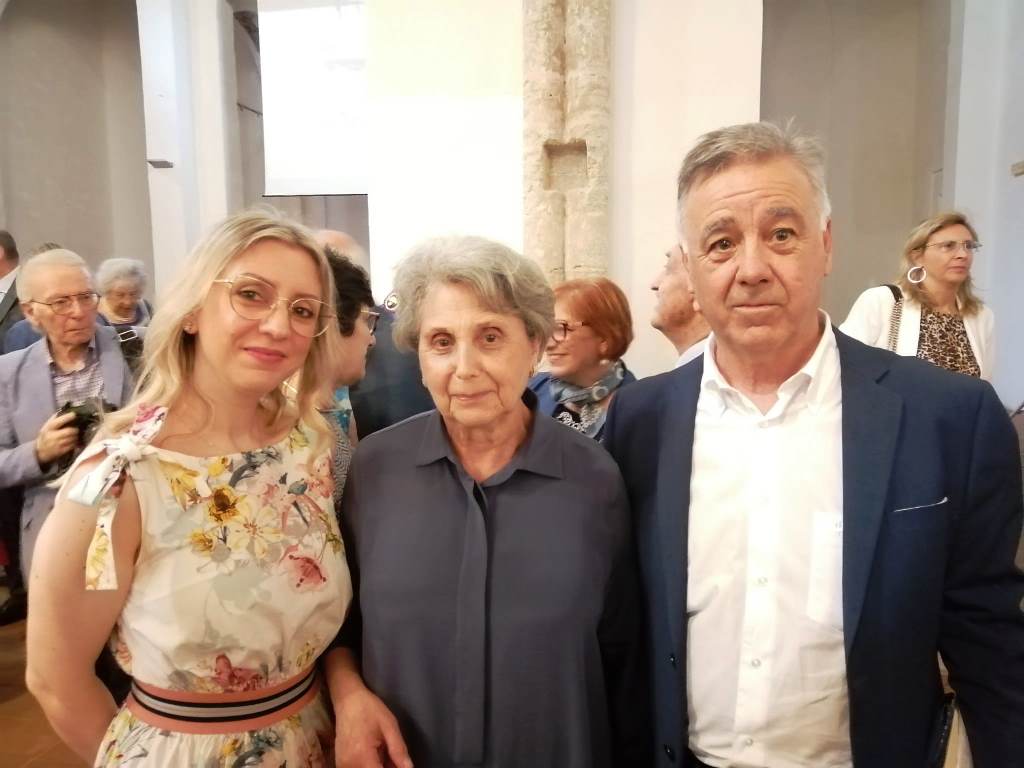 Enzo Sardo con Annamaria Sciascia Catalano