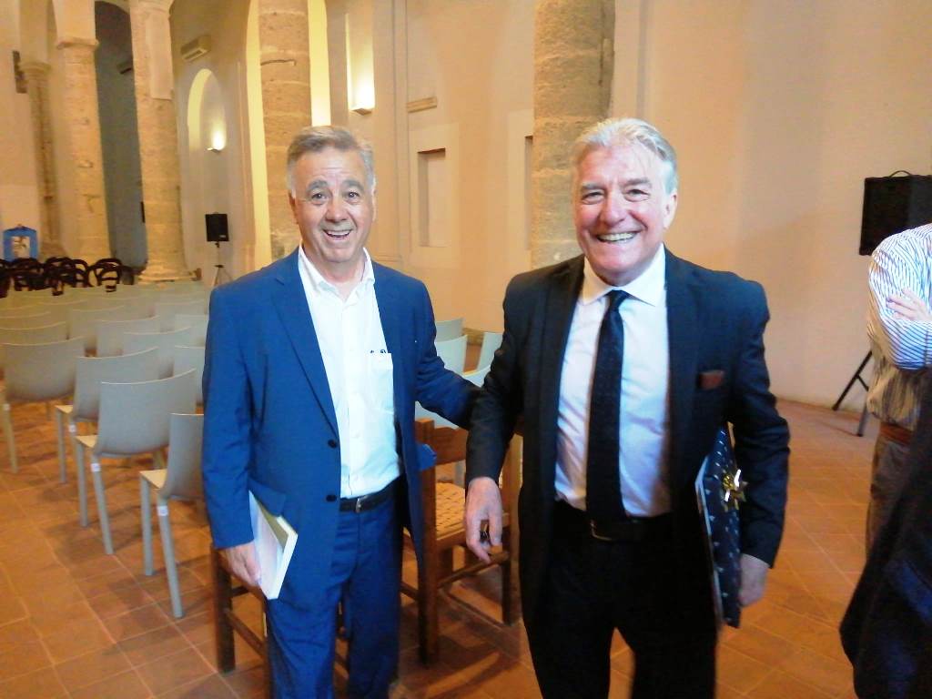 Enzo Sardo con Matteo Collura
