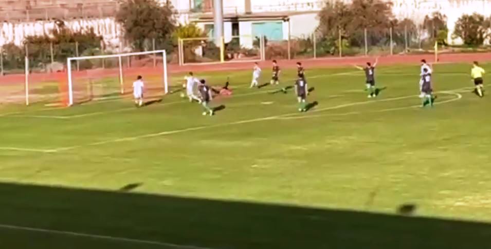 Il secondo gol dell'Akragas siglato da El Yakoubi