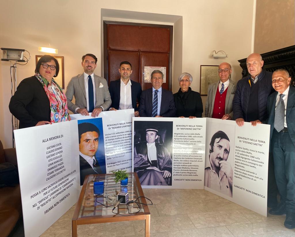 A Favara la staffetta della legalità per ricordare le vittime di mafia