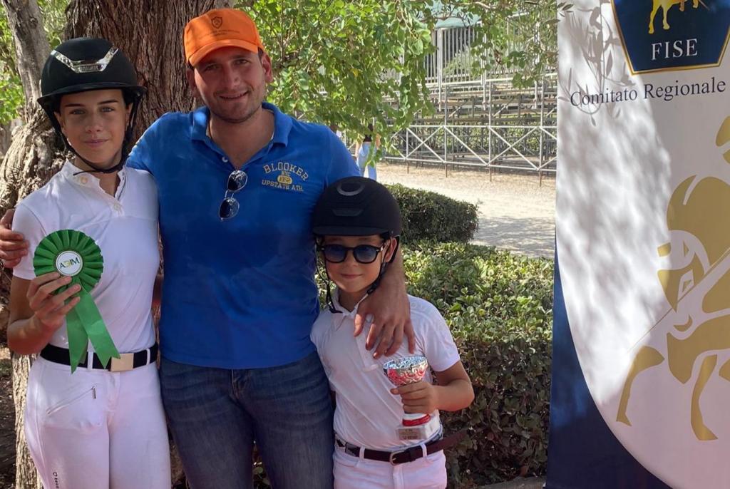 I giovanissimi premiati dell’A.S.D Equitazione agrigentina Giarrizzo