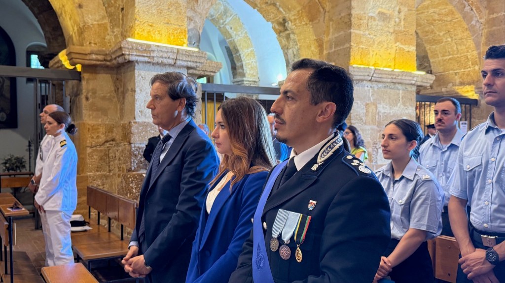 Il prefetto di Agrigento, Salvatore Caccamo, la direttrice Puci e il dirigente Cannatella