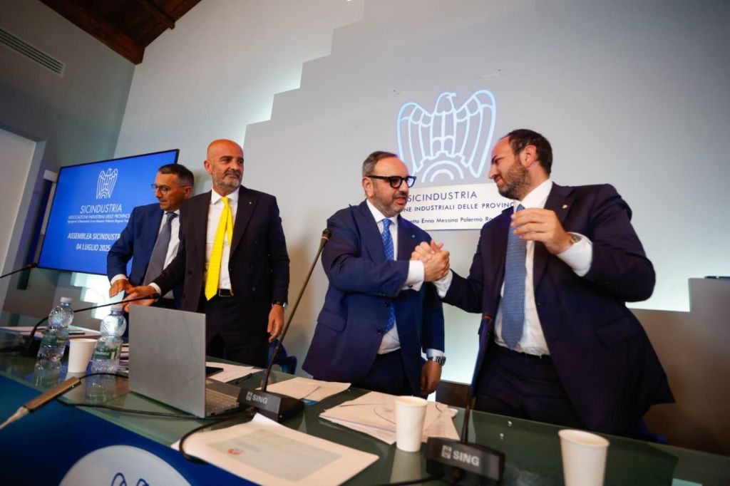 Luigi Rizzolo presidente Sicindustria, congratulazioni