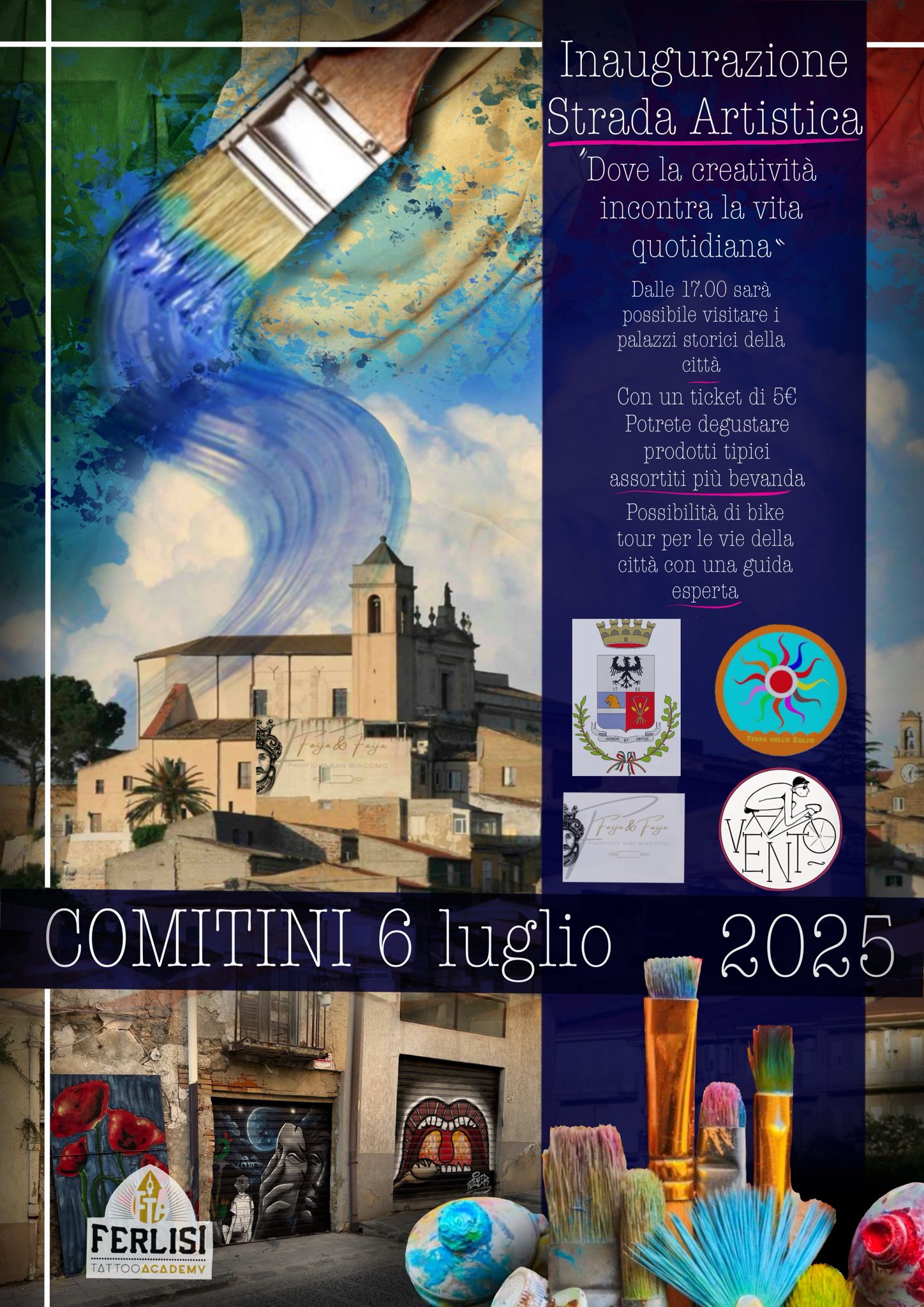 A Comitini si inaugura la Strada Artistica - GrandangoloAgrigento