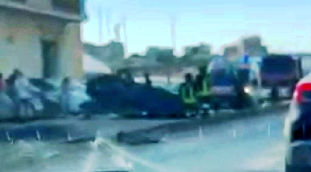 Licata, incidente