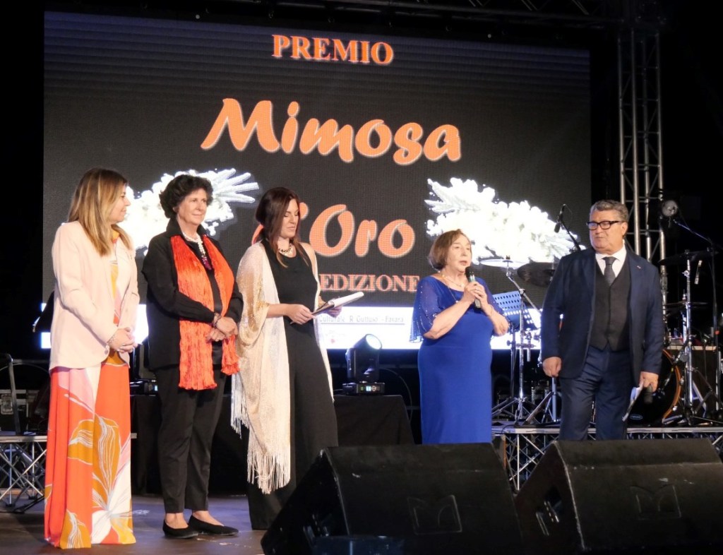 XXXIV Mimosa d’oro, consegnati i premi ed i riconoscimenti speciali del Centro “Renato Guttuso” 