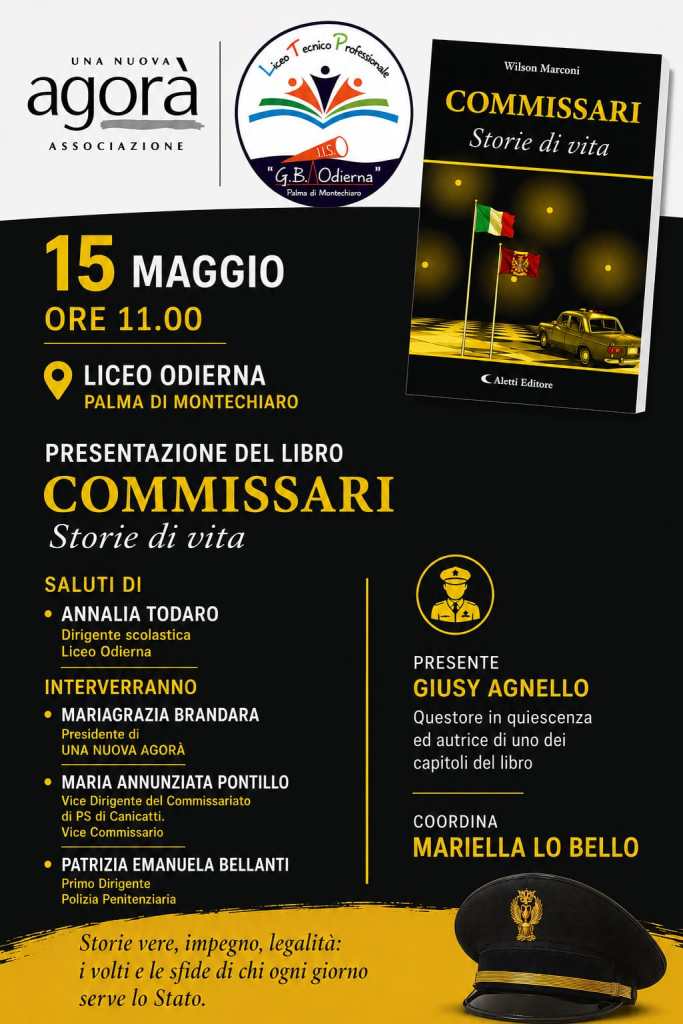 Commissari, locandina
